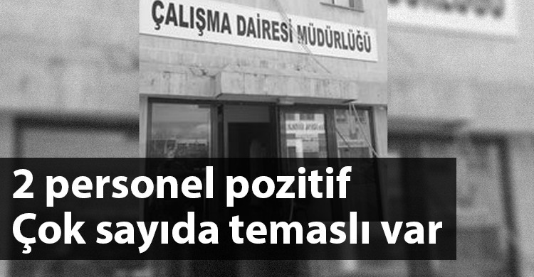 ozgur_gazete_kibris_calisma_dairesi_pozitif_covid