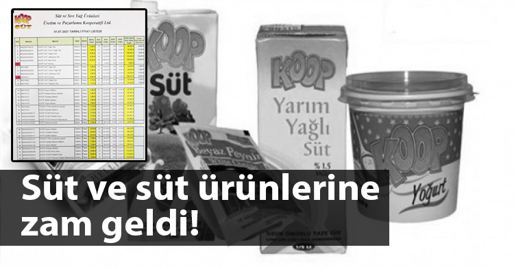 ozgur_gazete_kibris_koop_sut_zam_sut_urunleri