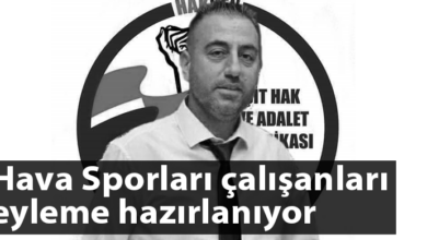 ozgur_gazete_kibris_hava_sporlari_calisanlari_eylem_haksen
