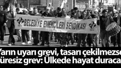 ozgur_gazete_kibris_bes_suresiz_grev_belediyelerin_birlestirilmesi_tasarisi