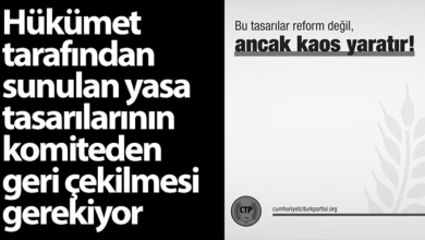 ozgur_gazete_kibris_ctp_yasa_tasarilari_geri_cekilsin
