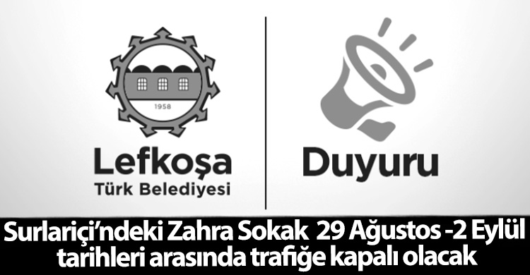 ozgur_gazete_kibris_zahra_Sokak_Surlarici_trafik_akisi