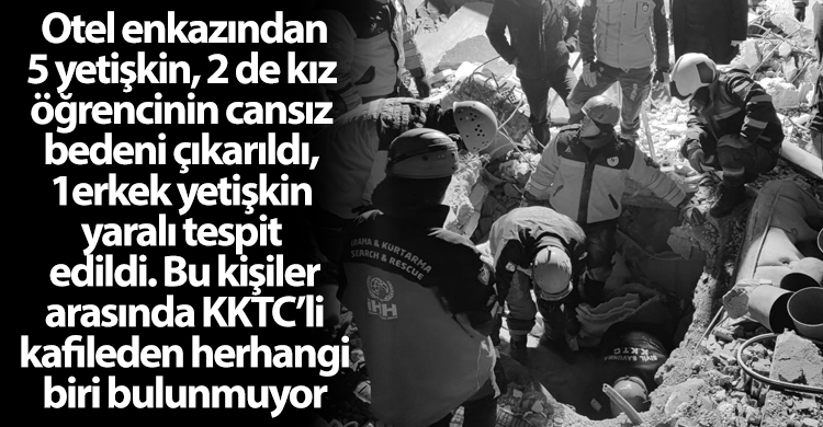 ozgur_gazete_kibris_deprem_adiyaman_isias_otel_sivil_savunma