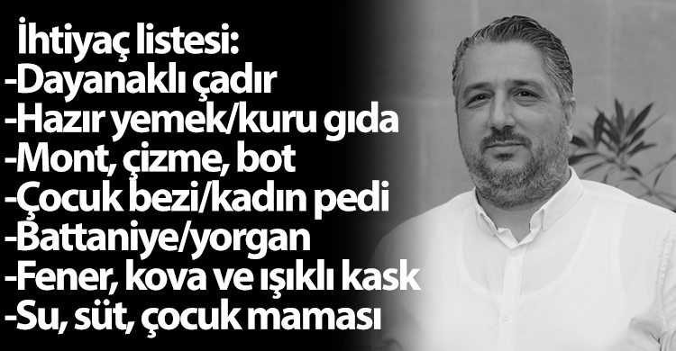 ozgur_gazete_kibris_deprem_girne_belediyesi_yardim_ihtiyac_listesi