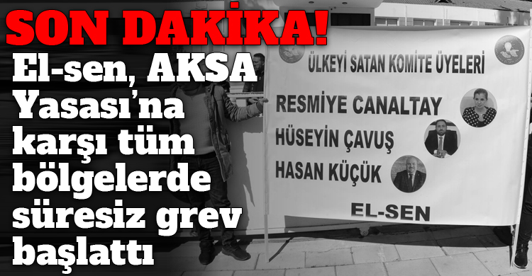 ozgur_gazete_kibris_kamu_ihale_yasasi_el_sen_suresiz_grev