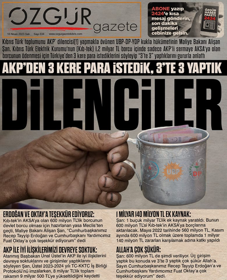 dilenciler_alişan_şan_ubp_ydp_dp_hükümeti