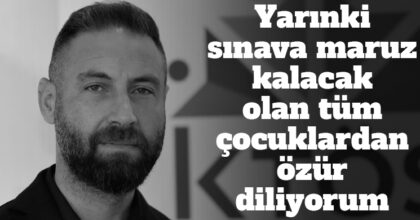 ozgur_gazete_kibris_burak_mavis_kolej_sinavi_cocuklardan_ozur_diliyorum